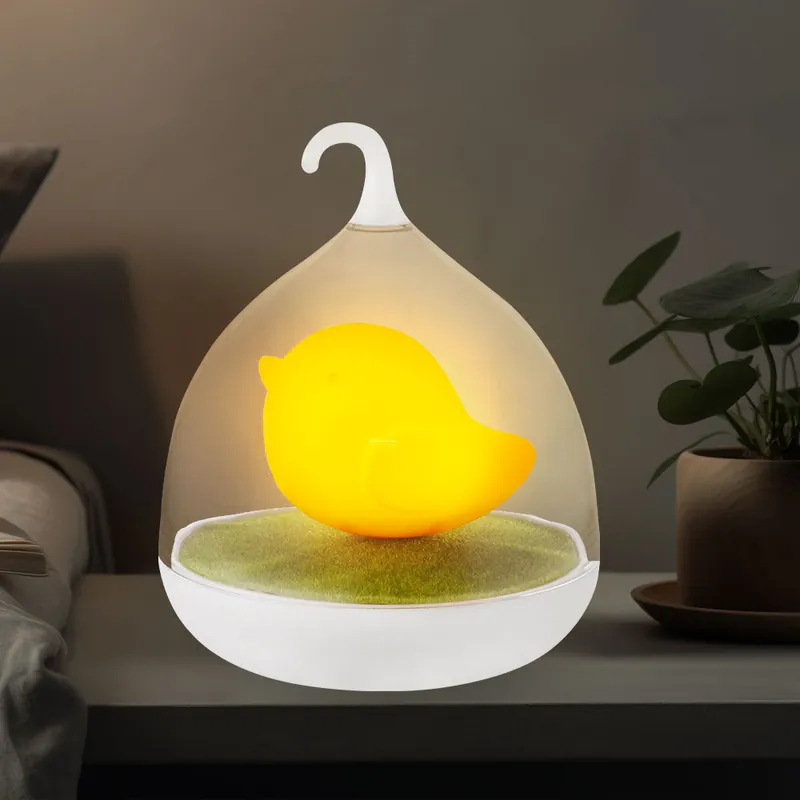 Beperkte Voorraad LED tafellamp, vogel, touchdimmer, USB, H 17 cm