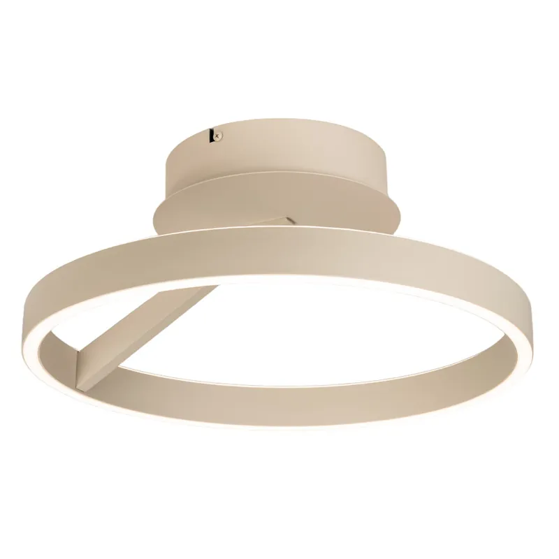 Gecertificeerd Plafondlamp Pilota 40 beige 3-step dim