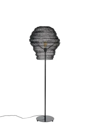Novel Collection - Vloerlamp Lena - Zwart - 51x51x154 cm Lage Prijs