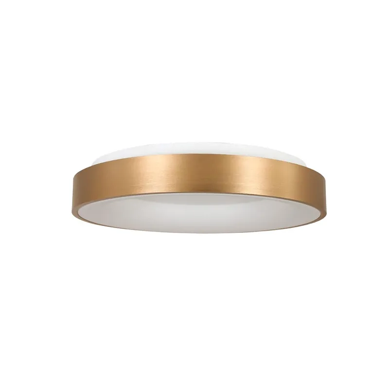 Laatste Versie Plafondlamp Ringlede 38cm matgoud