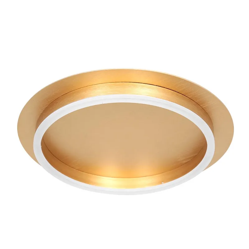 Uitverkoop Plafondlamp Ringlux matgoud