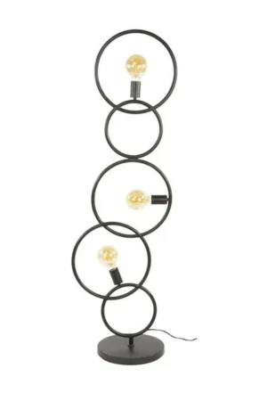 Beperkte Voorraad Hoyz Collection - Vloerlamp Loop 3-lichts - Artic Zwart