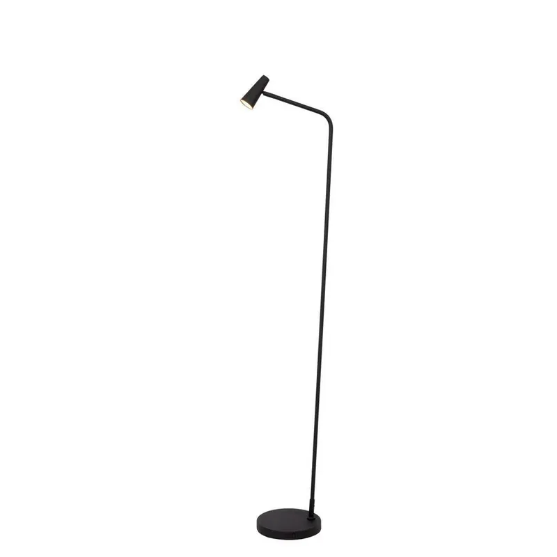 Korting Lucide STIRLING Vloerlamp - Zwart