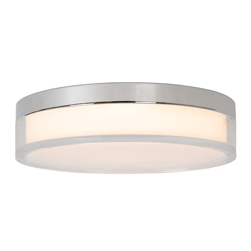 Populair Plafondlamp wit + chroom