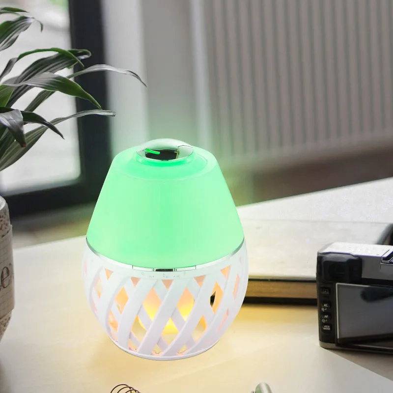 RGB LED kamerverfrisser, decoratief licht, kleurverandering, H 20 cm Speciale Aanbieding