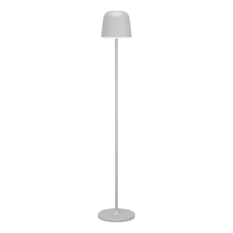 Speciale Aanbieding EGLO Mannera-L Staande lamp - USB-C - H 140 cm - Grijs