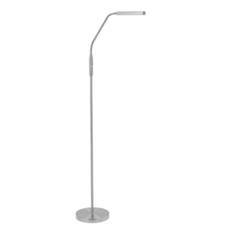 Beperkt Aanbod Highlight Vloerlamp Murcia - mat chroom - 35x145 cm