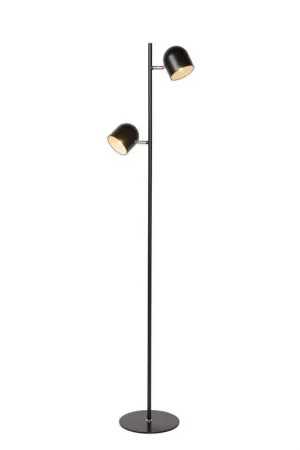 Aanbieding Lucide SKANSKA Vloerlamp - Zwart