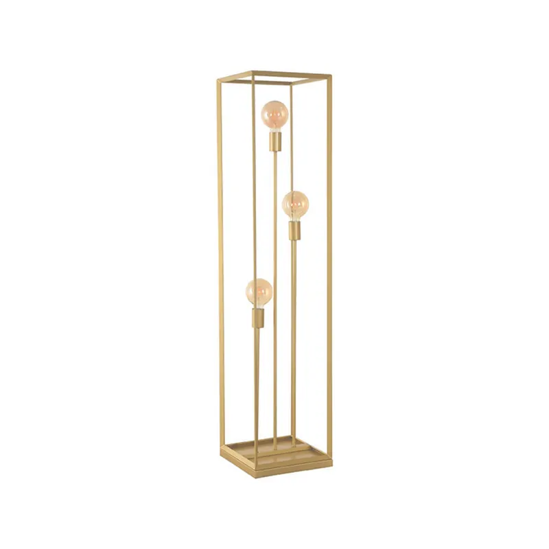 Fabrieksprijs LABEL51 - Vloerlamp Tetto - Goud - 30x30x135cm