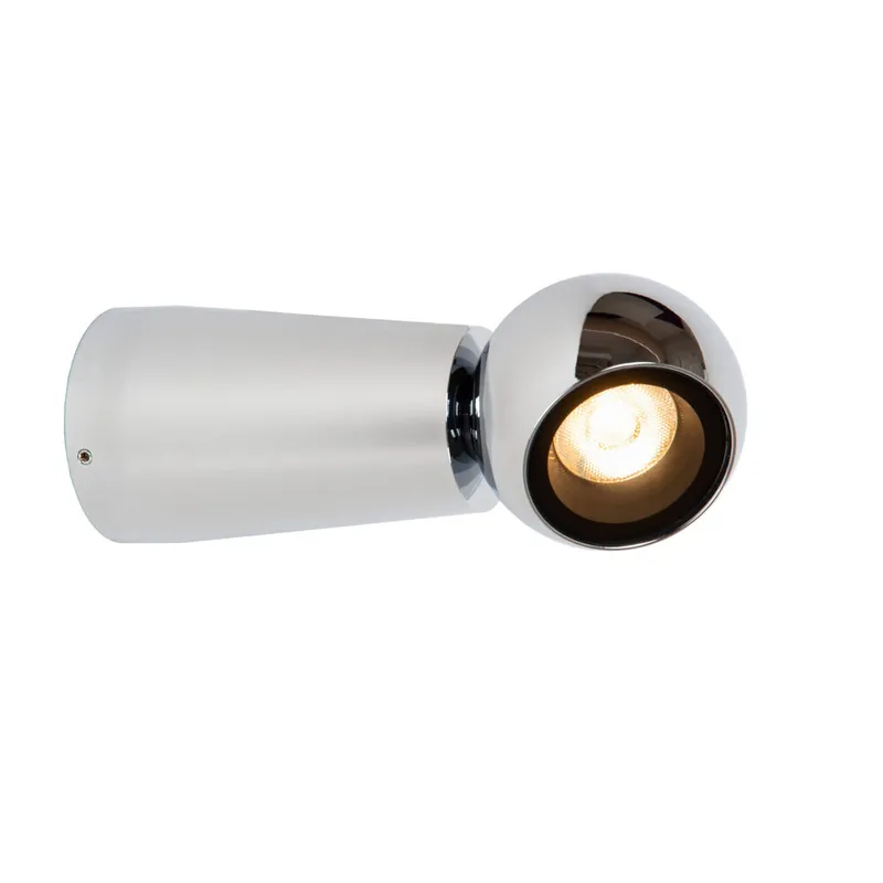 Koop Online Lucide IPSOS - Wandlamp Badkamer - LED - 1x6W 2700K - IP54 - Chroom