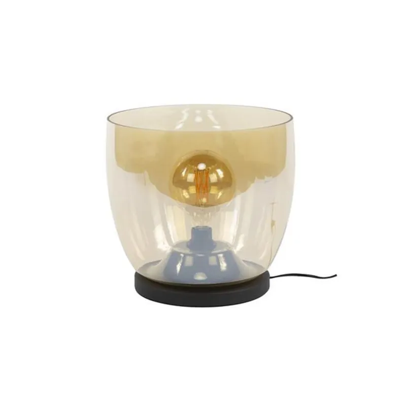 Hoyz Collection - Vloerlamp UP XL - Amberkleurig Glas - Ø33 Direct Verzonden
