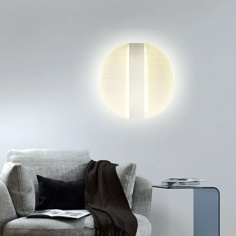 LED wandlamp, metaal, mat nikkel, helder, gesatineerd Laatste Kans
