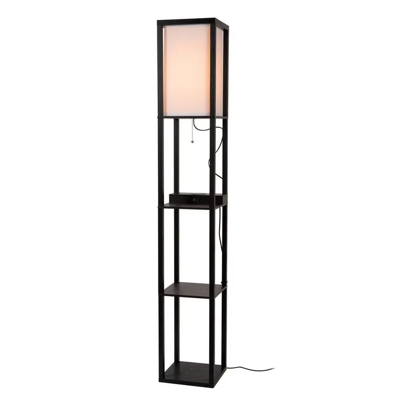 Lucide MENNO Vloerlamp - Zwart Favoriet