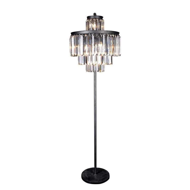 Premium Signature - FULGURANT Vloerlamp - Grijs - 52x52x170 cm