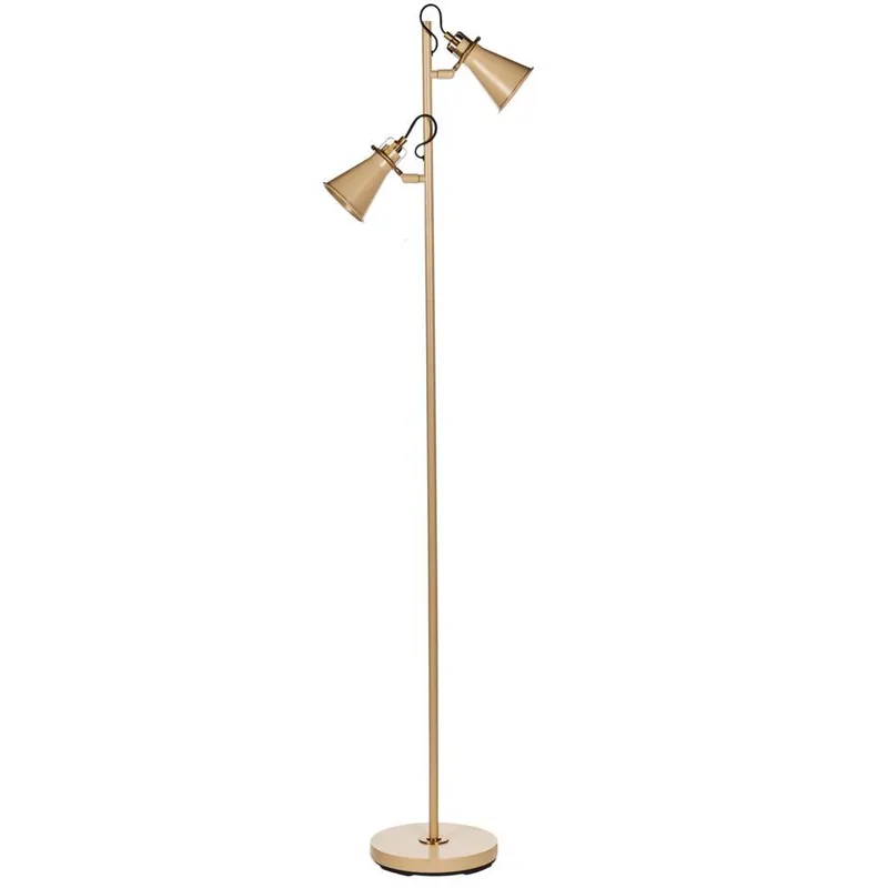 Hete Deal MOYOLA - Staande lamp - Beige - Metaal