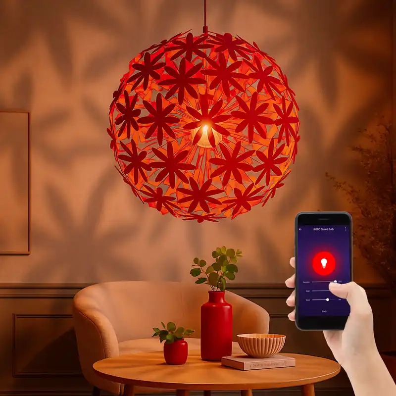 Voordeelprijs LED, hanglamp, plug-in kap, wit, app-bediening, H 150 cm