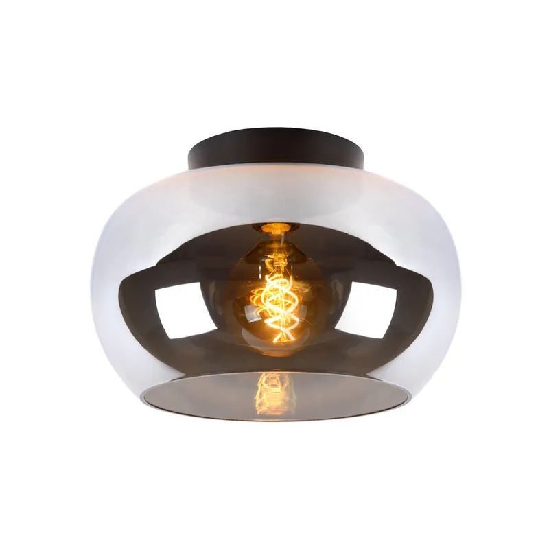Alleen Vandaag Lucide JUDI - Plafonnière - Ø 30,5 cm - 1xE27 - Fumé