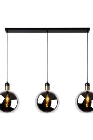 Actieprijs Lucide JULIUS - Hanglamp - 3xE27 - Fumé