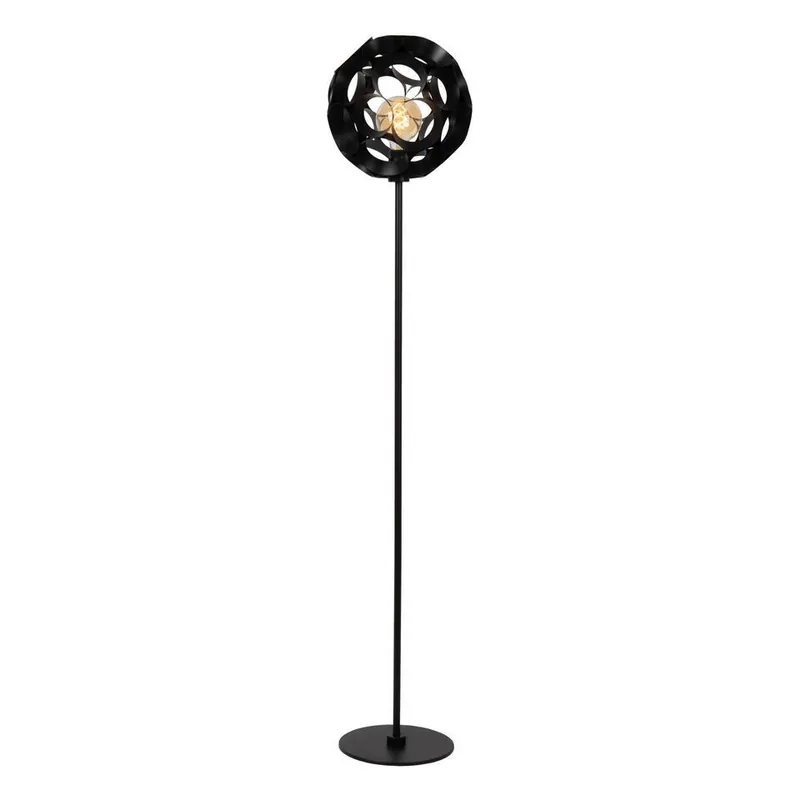 Gratis Verzending Lucide HANNELORE Vloerlamp - Zwart