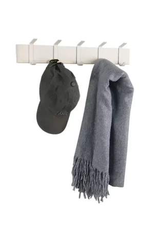 Goedkoop Mirrors and more Kapstok Doro 5 haken B 50 cm beige