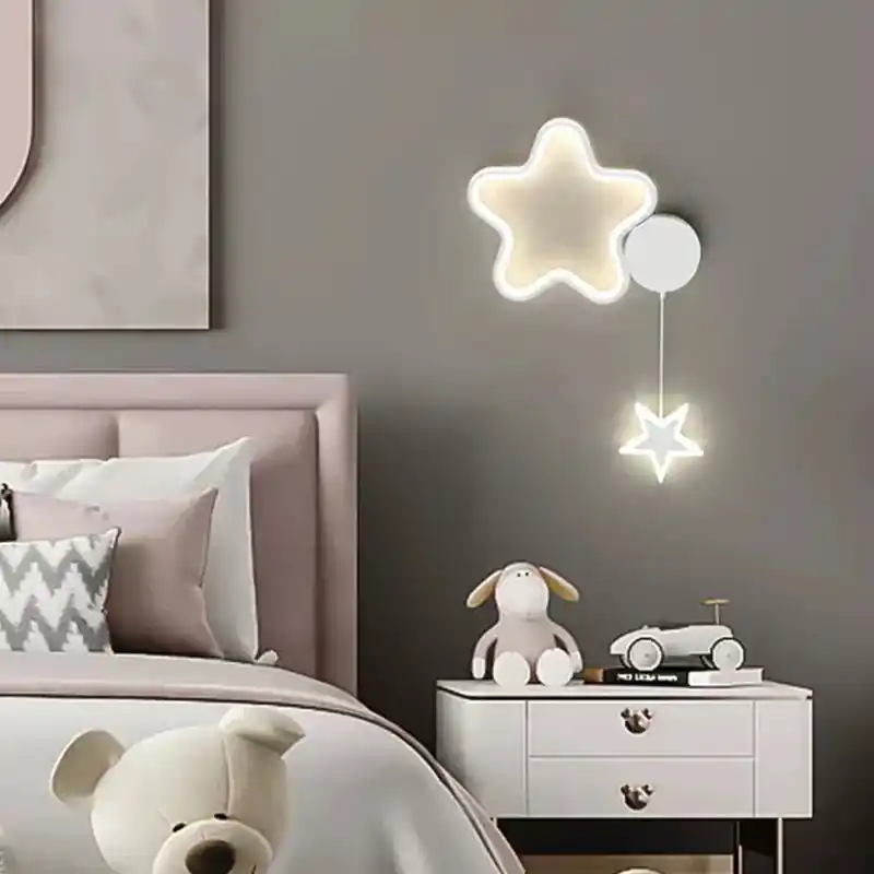 LumiDroom - Wolken Ster Maan LED-Wandlamp Bestseller