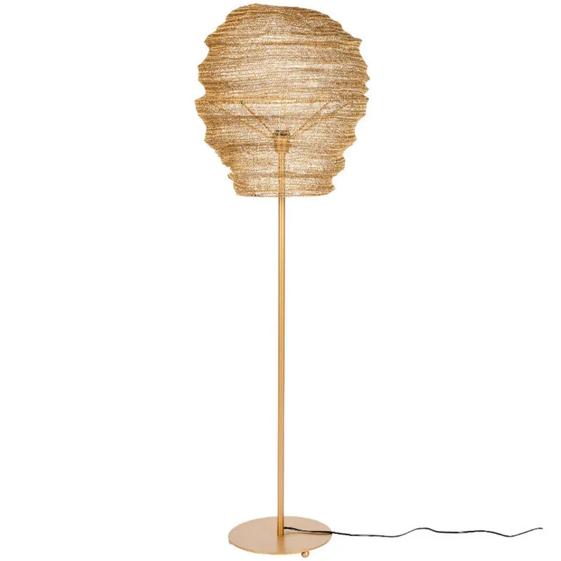 Populair Housecraft Lena Vloerlamp/ Staande lamp Goud
