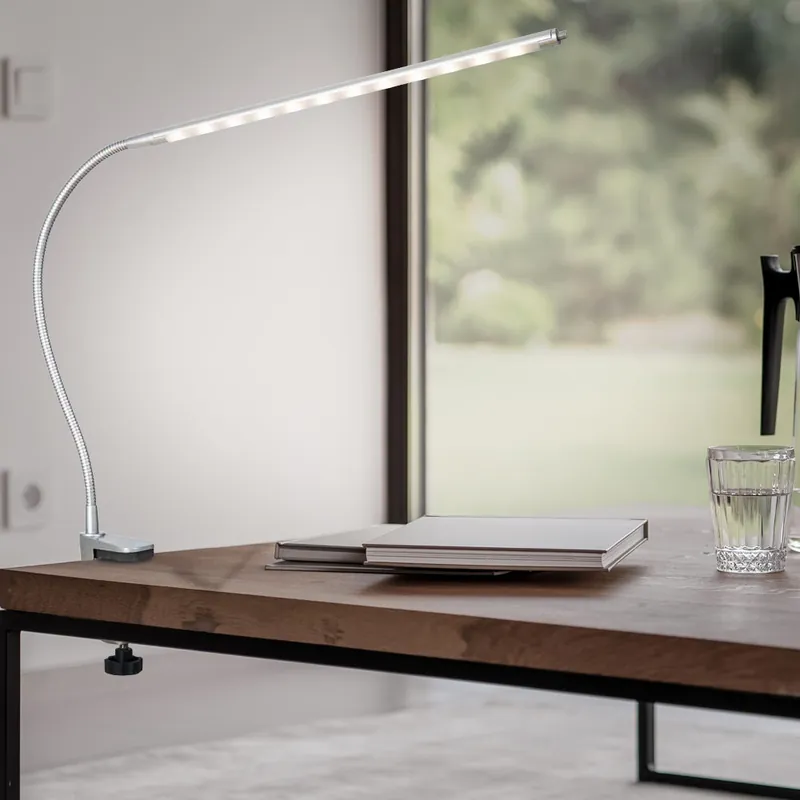 LED klemlamp, tafellamp, verstelbaar, H 60 cm Favoriet