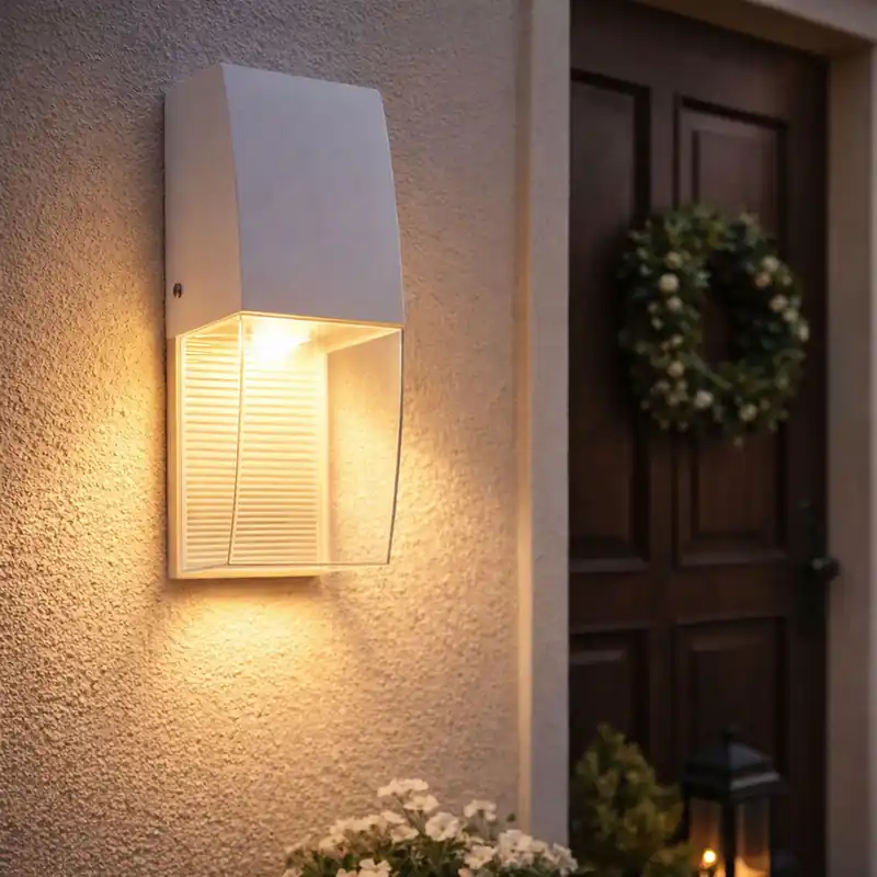 Koop Vandaag LED wandlamp, hoogte 25 cm, wit, SERVOI