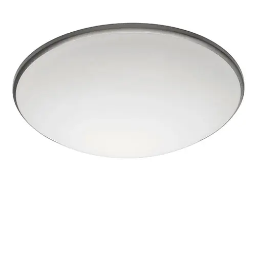 Express Levering Plafonnière Art nikkel/wit 30cm