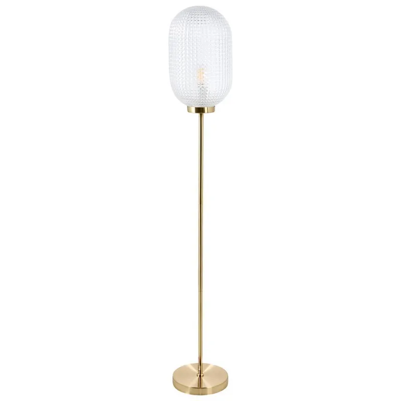 Aanbieding PORTERO - Staande lamp - Goud - IJzer