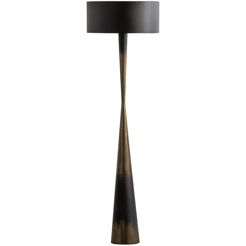 WOOOD Blackout Too Staande Lamp - Zwart - 151x45x45 Speciale Aanbieding