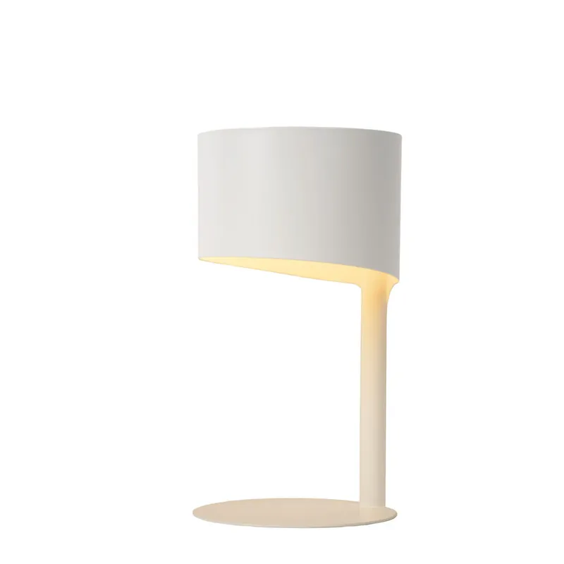 Meest Verkocht Lucide KNULLE - Tafellamp - Ø 15 cm - 1xE14 - Wit