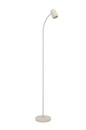 Alleen Vandaag EGLO Carlo Vloerlamp - E14 - 170 cm - Zandkleur - Kantelbaar