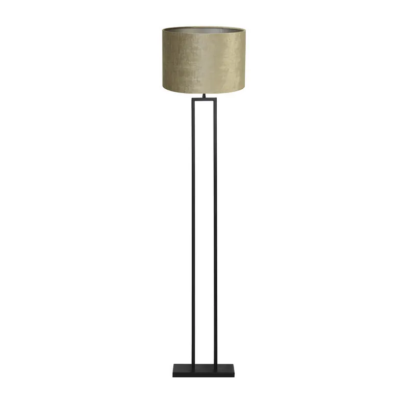 Meest Verkocht Vloerlamp Shiva/Gemstone - Zwart/Brons - Ø40x170cm
