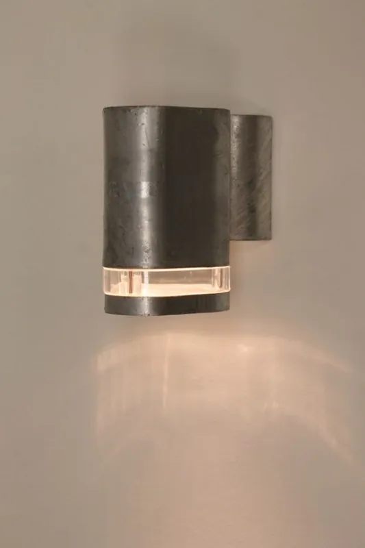 Must-Have Buitenlamp / Wandlamp Rigina met onderverlichting | Staal enkel