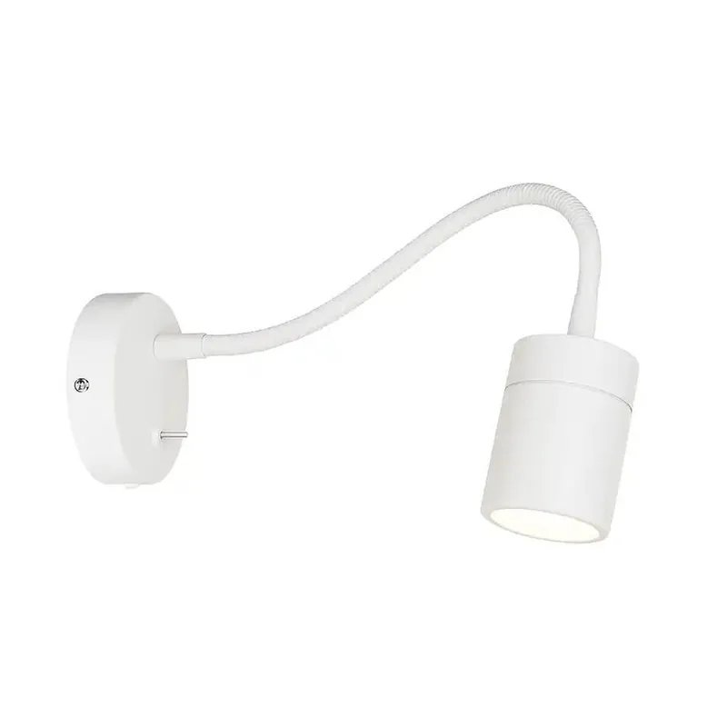 Gecertificeerd Mexlite Wandlamp Upround - wit - 25x30 cm