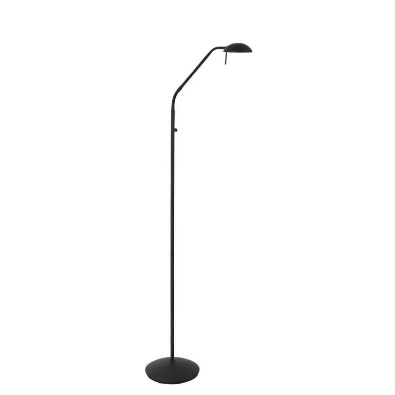 Goedkoop Mexlite Vloerlamp - zwart - 45x150 cm