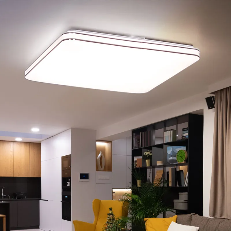 Gereduceerde Prijs LED-paneel, 3200 lumen, app, CCT, stereffect, L 50 cm, Lassy