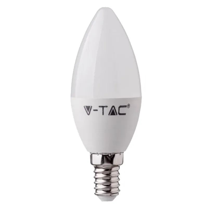 4.8W Smart Home RGB LED-lamp, E14, Alexa 450 lumen, DxH 3,7x10 cm Gecertificeerd