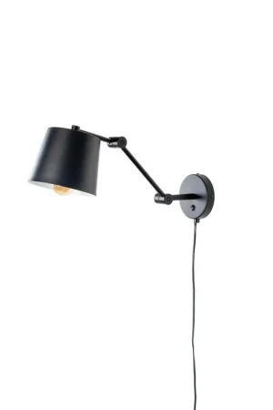 Gratis Verzending Housecraft Hajo Wandlamp - Zwart