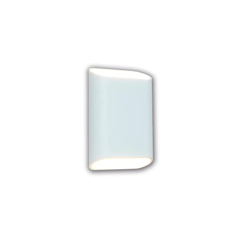 Artdelight Wandlamp Diaz - 2 lichts - wit - 4x15 cm Shop Nu