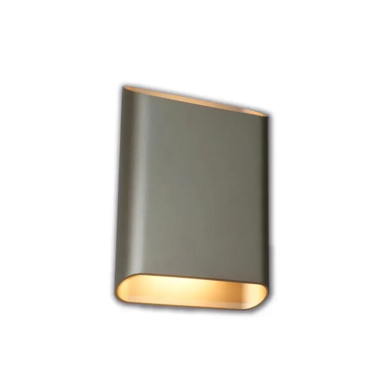 Artdelight Wandlamp Diaz - 2 lichts - champagne - 4x20 cm Uitverkoop
