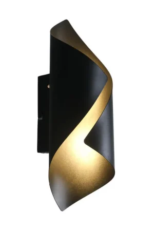 Alleen Vandaag Freelight Wandlamp Letto - zwart - 12x31 cm