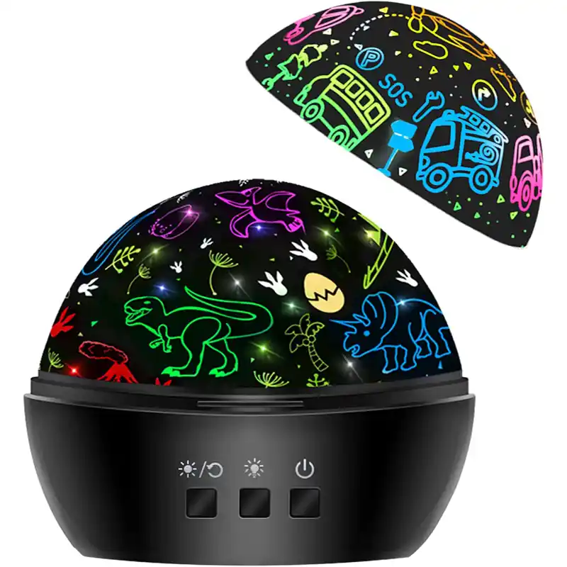 Unicorn Projector - Sterrenhemel Nachtlampje voor Kinderen, 2-in-1 Projector en Nachtlamp Flitsaanbieding