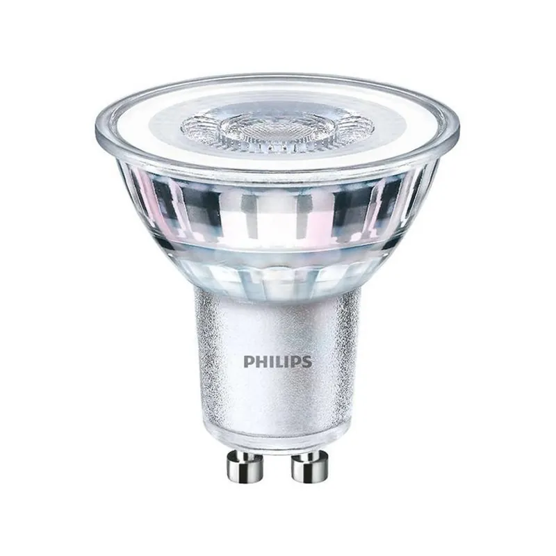 Philips LED GU10 lamp 50-3,8 Watt Philips warmglow DIM Op = Op