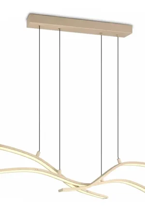 Koop Online TRIO Select Hanglamp Spider e.move L 130 cm beige