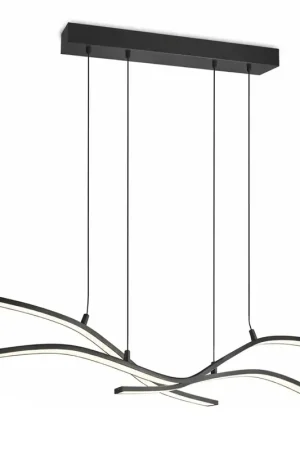 Koop Vandaag TRIO Select Hanglamp Spider e.move L 130 cm zwart
