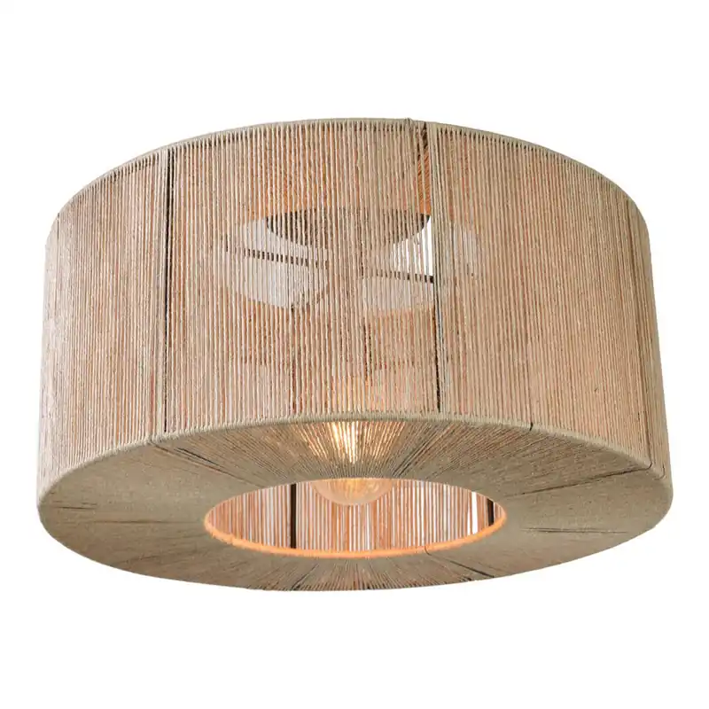 Urban Interiors - Plafondlamp - Drum Jute - Ø45 Superprijs