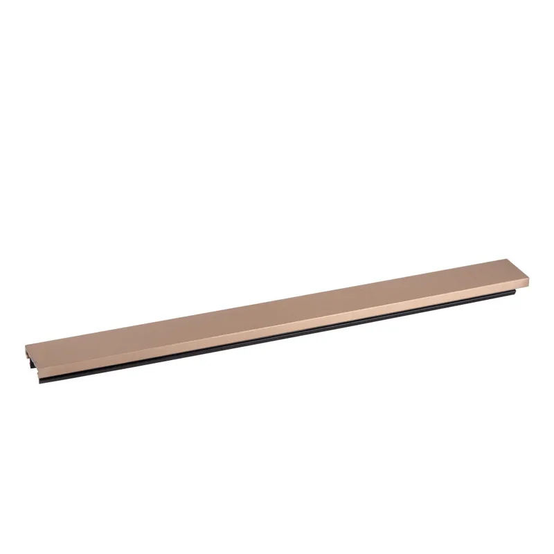 Weekendaanbieding Lucide Premium LINIAL Afdekplaat/cover- 1-fase Railsysteem / Railverlichting - Smart - 48V Track - 10 CM - Champagne