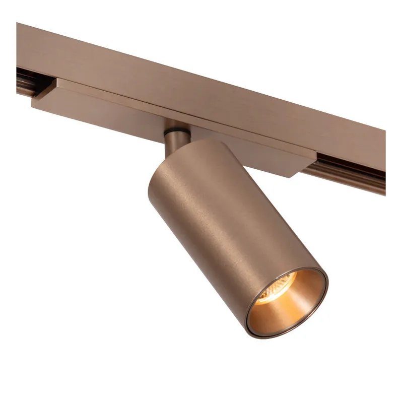 Betrouwbaar Lucide Premium LINIAL BIX Railspot - 1-fase Railsysteem / Smart Railverlichting - Smart - 48V Track - 1xLED - Champagne